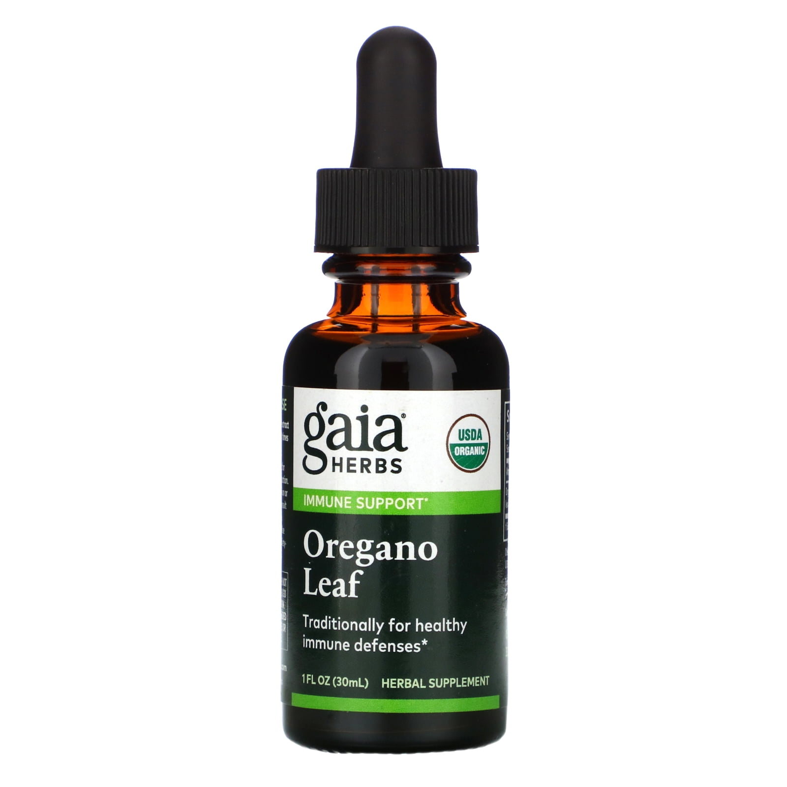 Gaia Herbs - Organic Oregano Leaf Immune Support - 1 fl. oz