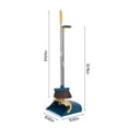 thumbnail image 3 of Broom and Dustpan Set for Home, Upgrade 52" Long Handle Broom and Dustpan Set, Broom with Dustpan Combo Set for Home Kitchen Room Office Lobby Indoor Floor Cleaning, 3 of 9