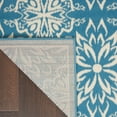 thumbnail image 4 of Nourison Jubilant Floral Ivory/Blue 6' x 9' Area Rug, (6x9), 4 of 8
