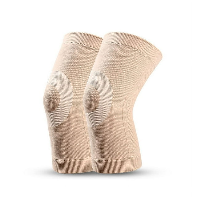 Unisex Lightweight Breathable Knee Warmers for Summer: Air-Conditioned Room Knee Protection, Ideal for Running & Fitness, Comfortable Warmth, Manufacturer Wholesale (Skin Color, Size M)