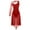 Burgundy, variant on inhzoy Womens Glitter Backless Contemporary Dance Costumes Burgundy M