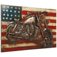 thumbnail image 2 of Empire Art Direct Motorcycle Wall Sculpture Mixed Media Iron Hand Painted Dimensional Wall Art, 2 of 8