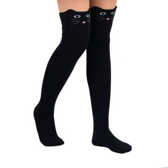 EQWLJWE Women Catoon Socks Long Socks Over Knee High Sock NY Women's Socks Holiday Clearance