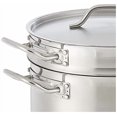 thumbnail image 5 of Winco 20 Quart Stainless Steel Double Boiler with Cover, 5 of 5