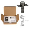 thumbnail image 3 of Invisible Stainless Steel Door Stop Magnetic Floor Mount Hidden Door Stopper, 3 of 3