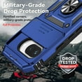 thumbnail image 3 of MYKOMI for Pixel 9A Case, Google Pixel 9A Case with Screen Protector: [Military Grade 20ft. Drop Tested] Ring Shockproof Protective Phone Case for -Google Pixel 9A, 3 of 6