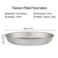 thumbnail image 3 of Plate,Fruit Plate Pan Plate Pan 700ml Plate Dinner Picnic Bbq Dinner Fruit Plate Pan Picnic Jinmie Mewmewcat Frypan, 3 of 7