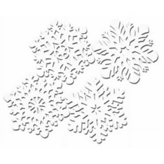 Beistle Christmas Snowflake Cutouts (9/Pkg)