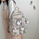 thumbnail image 2 of Large Capacity School Backpack For Students Korean Style Female School Backpack S, 2 of 4