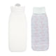 thumbnail image 1 of Acogedor calentador de invierno y terapia de frío para el hogar y la oficina: funda de punto blanca para botella de agua caliente, 1 of 8