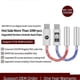 thumbnail image 4 of JCALLY JM6 Pro Type-C to 3.5mm CX31993 Digital Audio Portable Decoding Amp Hifi DAC Mobile Headset USB JM11 Red Edition 0703, 4 of 5