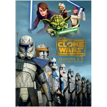 Star Wars: The Clone Wars: Seasons 1-5 Collector's Edition (DVD)