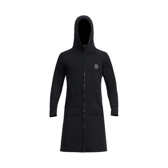 Trajes de buceo Trajes de buceo rompevientos con capucha de 3 mm Buceo con cremallera frontal de manga kusrkot Traje de neopreno de buceo para hombres y mujeres