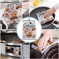 thumbnail image 5 of Food Graffiti Hot Dog Bacon Soft Microfiber Kitchen Towel Absorbent Clean Dish Cloth Towels Kichen Cleaning Supplies, 5 of 7
