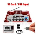 thumbnail image 3 of HY60 600W 2CHHifi Audio Home Digital Amplifiers Car Audio Bass Power Amplifier Mic FM USB SD Radio Subwoofer Speakers ,Scalable Fun, 3 of 7
