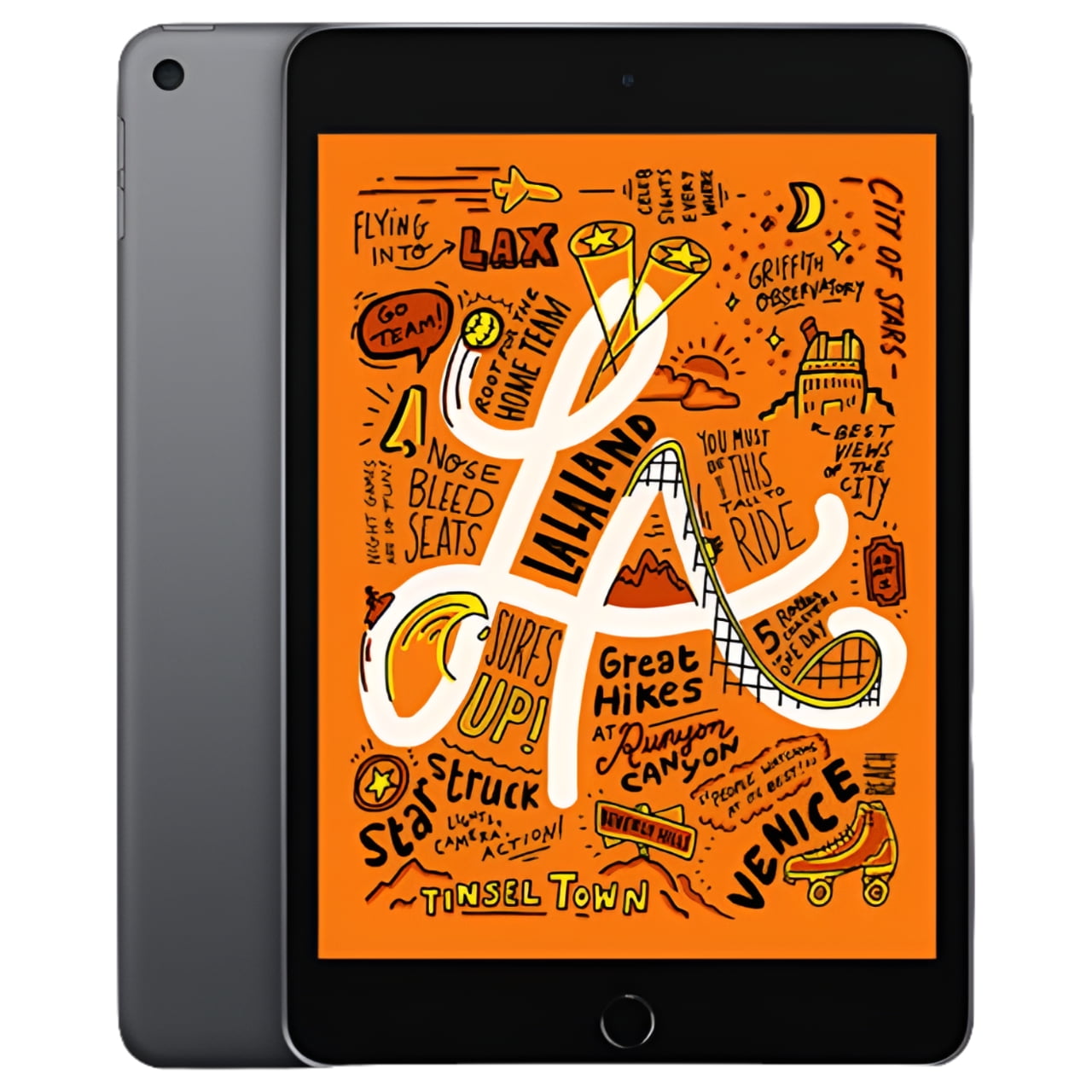 Restored Apple iPad Mini 5 64GB Space Gray (WiFi) (Refurbished)