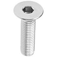 thumbnail image 4 of Uxcell M8x30mm Flat Head Machine Screws Inner Hex Screw 304 Stainless Steel Fasteners Bolts 10 Pack, 4 of 5