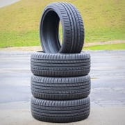 Set of 4 (FOUR) Cosmo MuchoMacho 195/45R16 ZR 84W XL All Season Performance Tires Fits: 2012 Fiat 500 Abarth, 2013-18 Fiat 500 Abarth Cabrio