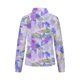 thumbnail image 5 of Camisetas de Mujer Casual, Manga Larga Impresa Solapa Botón Arriba Blusa, Ajuste Regular Poliéster Superior, 5 of 5