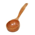 thumbnail image 4 of LABSERRON 1Pc Kitchen Ladle Spoon Anti-cracking Bamboo Soup Scoop for Family Restaurants 12.6In, 4 of 8