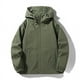 thumbnail image 1 of Puntoco Chaqueta Informal Holgada De Manga Larga Con Capucha Y Cremallera Para Hombre, 1 of 9