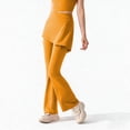 thumbnail image 5 of Outfmvch High Waisted Compression Leggings Slim Move Cellulite Leggings for Women Butt Lift Yoga Workout Pants High Waist Shapewear Tights Non See Through Leggings A1 Orange S-2XL, 5 of 5
