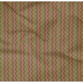 thumbnail image 4 of oneOone Organic Cotton Poplin Twill Fabric Dot & Chevron Block Print Fabric By Yard 42 Inch Wide, 4 of 4