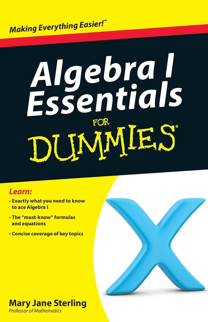 For Dummies Algebra I Essentials for Dummies (Paperback)