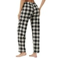 thumbnail image 2 of LANBAOSI Women Comfy Fleece Plaid Pajama Pants for Sleep Size L, 2 of 8