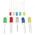 thumbnail image 2 of Componente electrónico, 300 piezas de diodos emisores de luz LED de 3 mm y 5 mm, piezas LEDDIY surtidas, respuesta rápida, 2 of 7