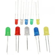 LED Light Emitting Diodes Assortment Kit 300PCS 3mm 5mm Yellow/Green/Blue/Red/White, Electronic Component for Science Experiment, Circuit, Christmas Lights etc