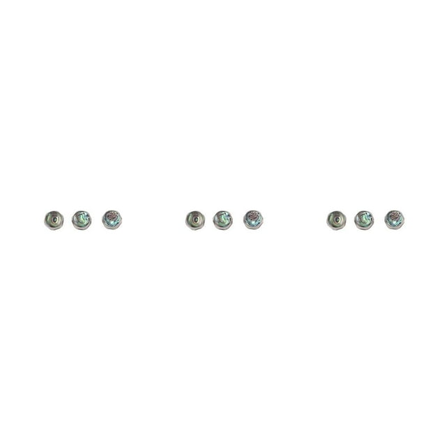 maskred 3 Pcs Bouton de Trompette Remplacement Accessoires Modifiés Métal Professionnel Doigts Touches en Laiton Composant d'Instrument Type 2 3Ensemble