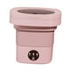 thumbnail image 3 of Mini lavadora plegable, mini lavadora plegable, conveniente, lavadora pequeña eléctrica automática, lavadora de viaje para apartamento, dormitorio, rosa Sunnimix mini lavadora, 3 of 8