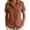 Brown, variant on Hidden Button Down Shirts For Women Lapel Summer Spring Fall Roll Up Short Sleeve V Neck Tops Work Business Wedding Casual Office Blouses Cardigan Purple 2XL