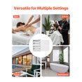 thumbnail image 6 of VEVOR Hot Towel Warmer, 10 gal Large Capacity 2-Tier Towel Warmer Cabinet with Clip & 4 Stainless Steel Racks, Holds up 48 Towels, All-Round Heating Cabinet for Spa, Barber, Manicures, Massage, Salon, 6 of 9