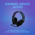 thumbnail image 2 of Logitech G335 Wired Gaming Headst, With Flip To Mute Microphone, 3.5mm Audio Jack, Memory Foam Earpads, Lightweight, Compatible With Pc, Playstation, Xbox, Nintendo Switch - Black, 2 of 5