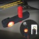 thumbnail image 4 of Lámpara de inspección Lámpara LED recargable, lámpara COB de 500 lúmenes LED ultra potente + linterna de trabajo COB con base magnética y gancho para inspección automática, garaje, camping y emergenc, 4 of 4