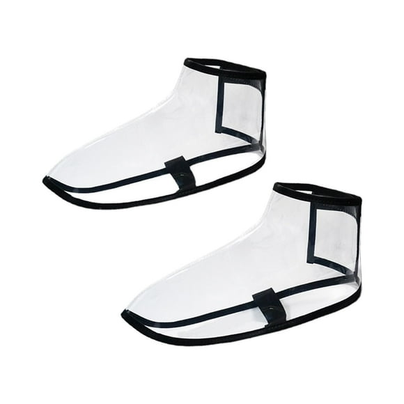 Cubrezapatos elásticos Yuyangstore transparentes antideslizantes para corte de pelo