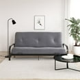thumbnail image 2 of DHP Caden 8 Inch Poly Filled Futon Mattress, Full Size, 2 of 7
