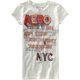 thumbnail image 1 of Aeropostale - Camiseta gráfica para mujer Est New York, color blanco, pequeña, 1 of 1