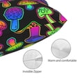 thumbnail image 3 of Balery Bright Mushrooms Funda de Cojín Estampada, Regalos para Mujeres, Regalos de Amor para Ella, Regalos para Novia o Esposa, Funda de Almohada-20"x30", 3 of 6