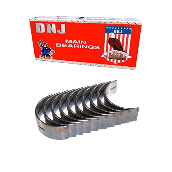 DNJ MB205 Std. Main Bearings Set Fits Cars & Trucks 83-89 Honda Accord Prelude 1.8L SOHC 8v