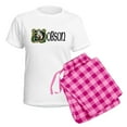thumbnail image 5 of CafePress - Dobson Celtic Dragon Women's Light Pajamas - Women's Short Sleeve Print T-Shirt and Pants Light Cotton Pajama Set, 5 of 7
