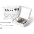 thumbnail image 4 of Haus and Hues Wall Art Vintage Car 90s Posters - Retro Car Wall Decor Retro Posters for Room Aesthetic | Posters for Room Aesthetic Vintage Mel's Drive (Framed Beige 16x20), 4 of 6
