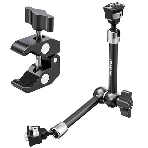 Abrazadera articulada Magic Arm Mount Neewer 11 con Super Clamp