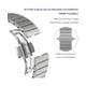 thumbnail image 2 of Correa compatible con Apple Watch, Acero Inoxidable, Todas las Series, 2 of 5
