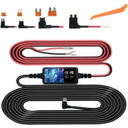 Dash Cam Hardwire Kit, Micro USB Hard Wire Kit for Dashcam, Plozoe 12V-24V to 5V Car Dash Camera Charger Power Cord,