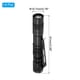 thumbnail image 2 of Linterna Mini Uxcell con Clip, 4 Pcs Linternas de Boligrafo LED Pequeñas Super Luz Blanca a Batería, Negra, 2 of 5