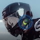 thumbnail image 1 of Auriculares Bluetooth 5.0 con llamadas claras, modo de espera prolongado, efecto de luz fría, reducción de ruido inteligente, IP67, resistentes al agua, para casco de motocicleta Akmoler, 1 of 6