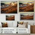 thumbnail image 4 of Designart "A Mesmerizing Golden Sands wall art IX" Landscapes Floater Framed Wall Art Living Room, 4 of 7